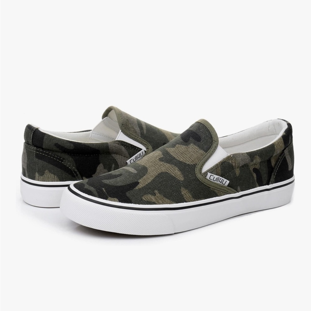 Cull4U Women's Classic Slip On Trainer Shoes 7.5